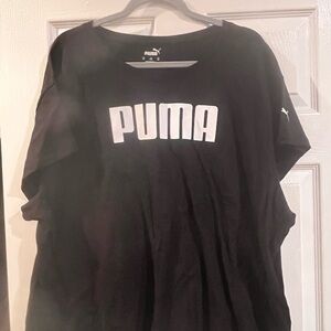 Puma Jet Black Crew Neck Tee